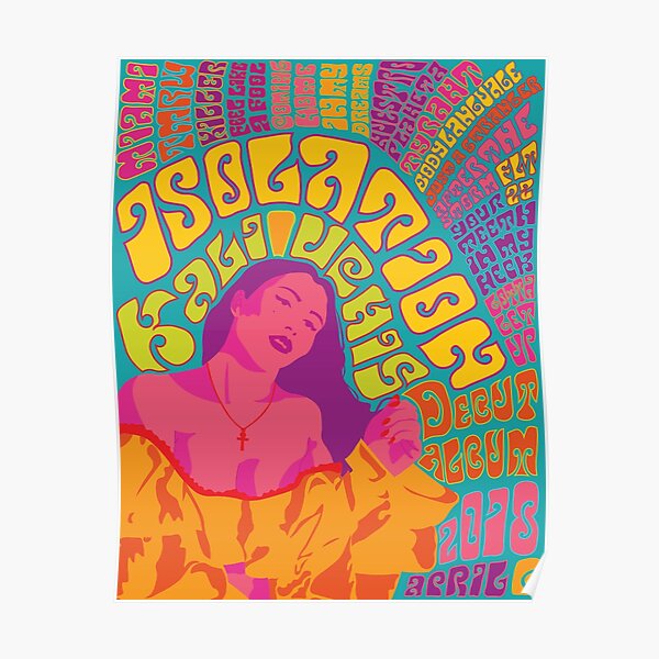 Kali Uchis Album Poster Poster RB1608 product Offical kali uchis Merch