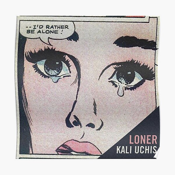 Kali Uchis "I'd Rather Be Alone" Poster RB1608 product Offical kali uchis Merch