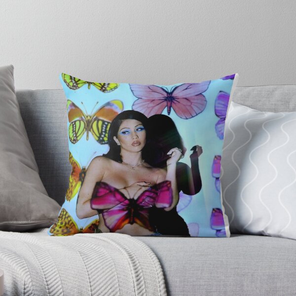 Copy of Kali uchis music Throw Pillow RB1608 product Offical kali uchis Merch