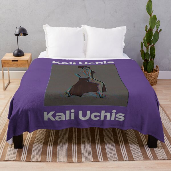 Kali Uchis Art (purple) Throw Blanket RB1608 product Offical kali uchis Merch